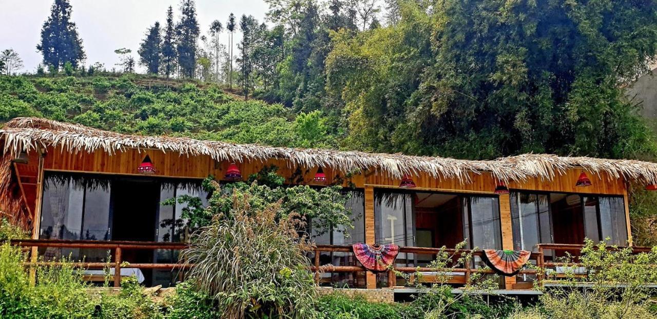 Le Chalet Homestay Bac Ha  Buitenkant foto