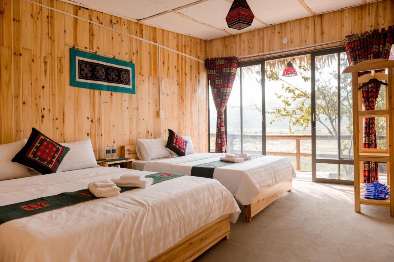 Le Chalet Homestay Bac Ha  Buitenkant foto