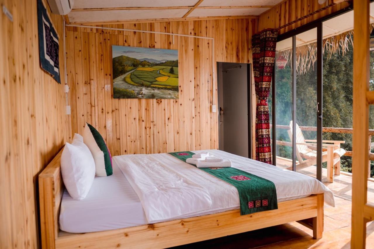 Le Chalet Homestay Bac Ha  Buitenkant foto