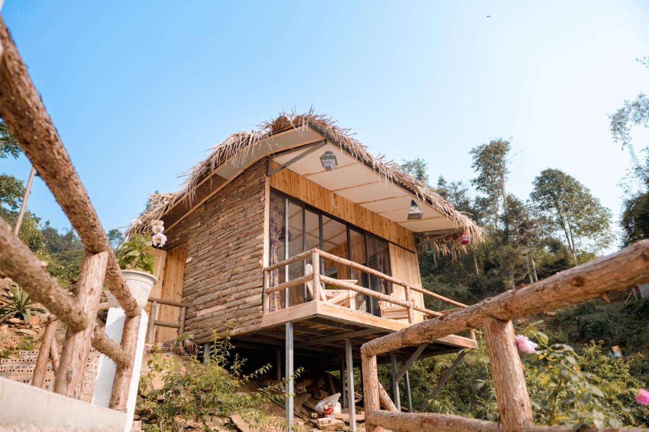 Le Chalet Homestay Bac Ha  Buitenkant foto