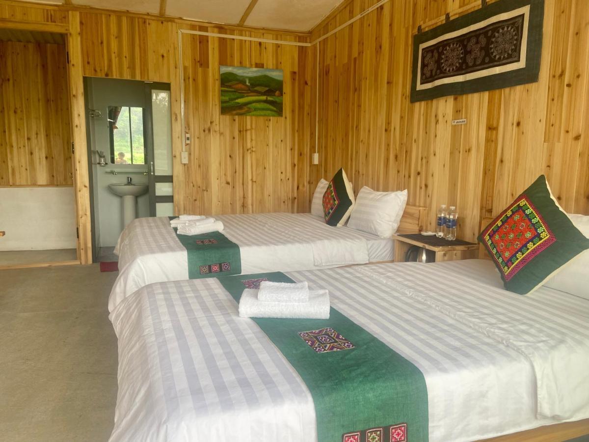 Le Chalet Homestay Bac Ha  Buitenkant foto