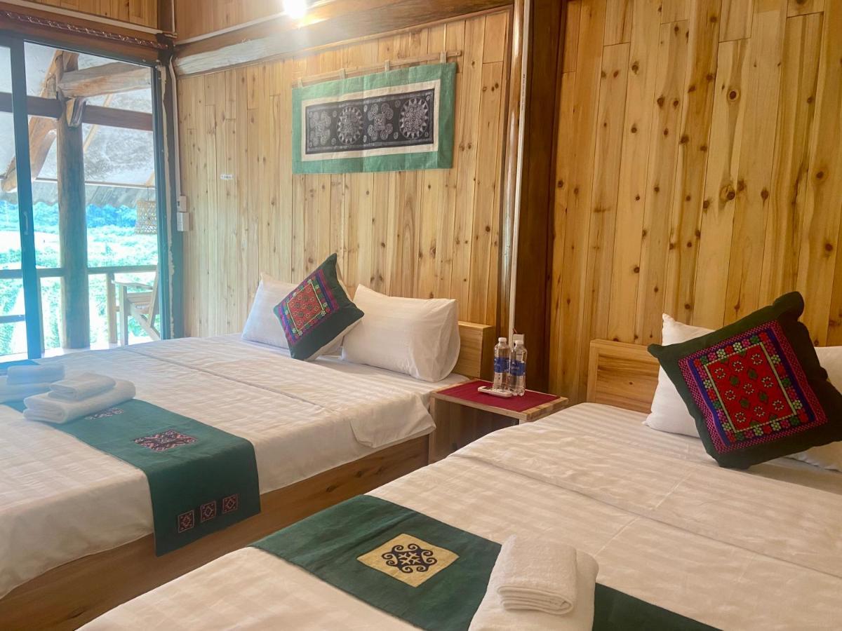 Le Chalet Homestay Bac Ha  Buitenkant foto