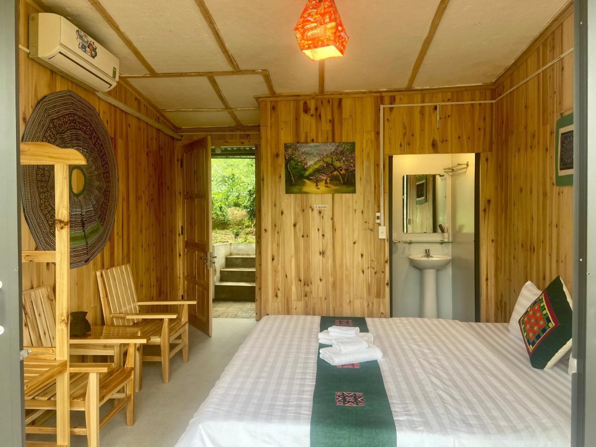 Le Chalet Homestay Bac Ha  Buitenkant foto