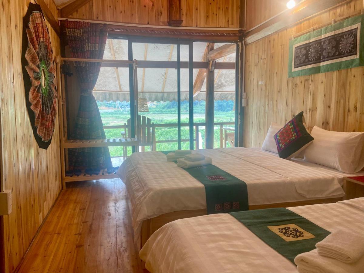 Le Chalet Homestay Bac Ha  Buitenkant foto