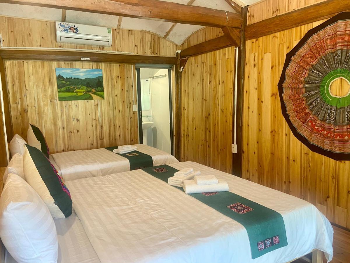 Le Chalet Homestay Bac Ha  Buitenkant foto